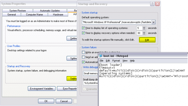 How to set the 3GB boot.ini switch How to set the 3GB boot.ini switch
