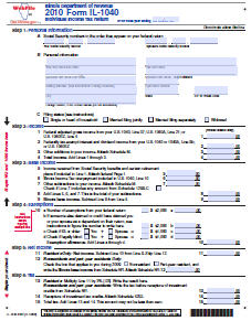 2010 IL 1040 form