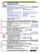 2012 IL 1040 form