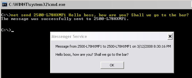 Close correctly, the command prompt e.g. cmd.exe