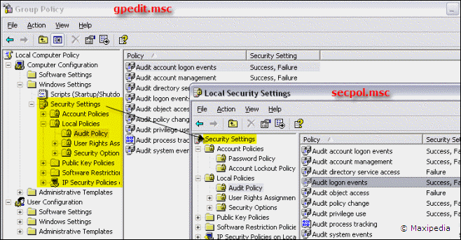 Enable Group Policy Editor Vista